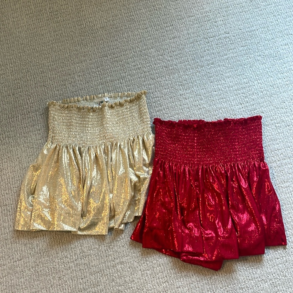 BUNDLE OF 2 QUEEN OF SPARKLES SKIRTS